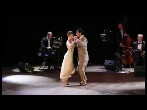  a  dance  to  a  tango  at  White Nights tango festival  in  2017