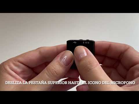 Tutorial DuckDik Q63. Mini Grabadora de Voz Profesional. (español)