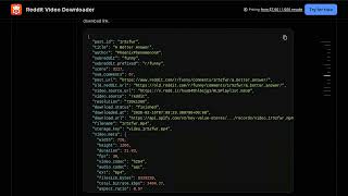 Reddit Video Downloader — Apify Actor Walkthrough