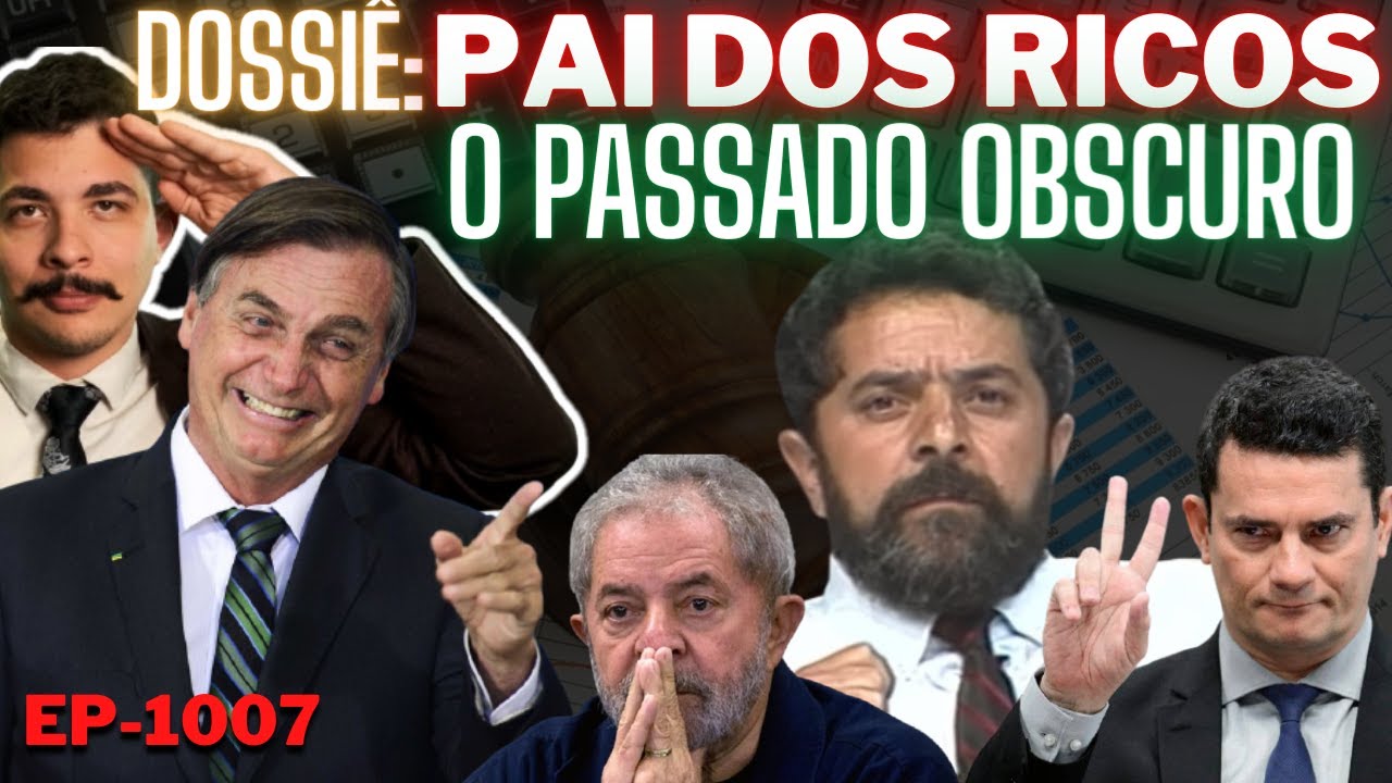 Dossiê: PAI dos RICOS - Passado OBSCURO de LULA com BANQUEIROS + Turma do MORO numa ENRASCADA.