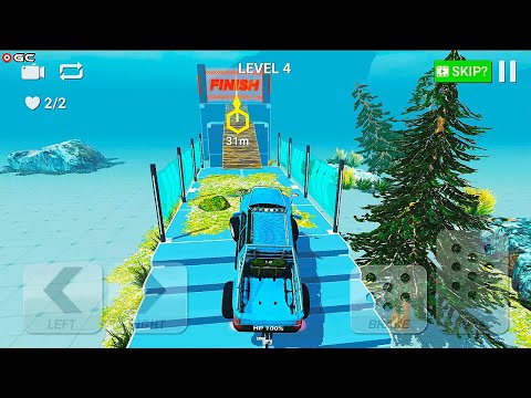 Offroad Simulator 2021 Mud Trucks BLUE PİCKUP 4x4 Driver - Android GamePlay #3
