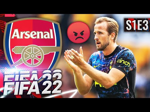 OUR FIRST NORTH LONDON DERBY! | FIFA 22 ARSENAL CAREER MODE S1E3