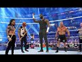 WWE 25 July 2024 Brock Lesnar VS Omos VS Roman Reigns VS The Rock VS Superstars Omosvsbrocklesnar