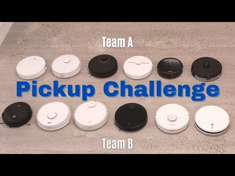 Robot Vacuums Pickup Challenge: Xiaomi vs. Roborock vs. Dreame vs. 360