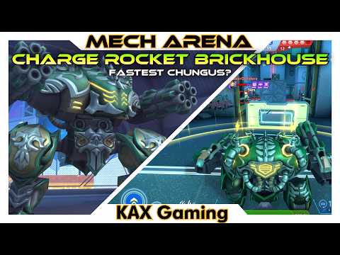 Can We get Much Faster??👀 | Charge Rocket 10 Brickhouse Hangar Request - Mech Arena