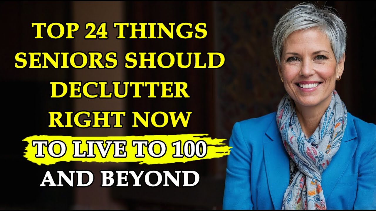 24 Things Seniors Should Declutter Right Now to Live to 100 and Beyond