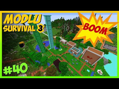 BOOM , THE END 😁 - Modlu Survival S3 _ #40