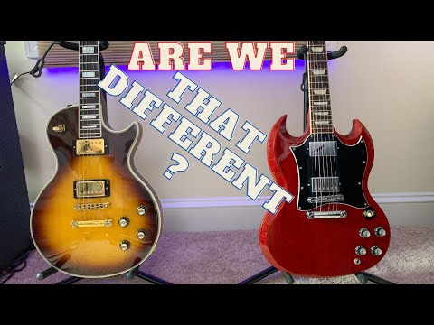 Do They Really Sound THAT Different? - Gibson SG vs Gibson Les Paul