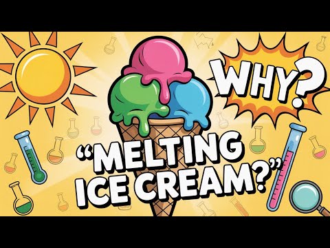 The Science Behind Melting Ice Cream