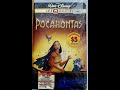 Opening To Pocahontas 2000 VHS