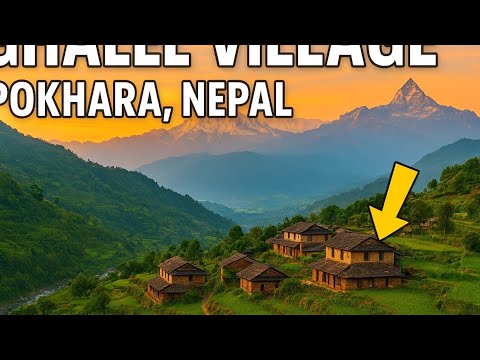 ✨ Ghalel Village | Hidden Beauty of Pokhara | Traditional Gurung Culture & Mountain Views 🏔️🌿