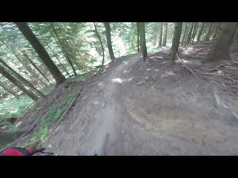 Koninki Gravity Park trasa Zielona (w prawo)