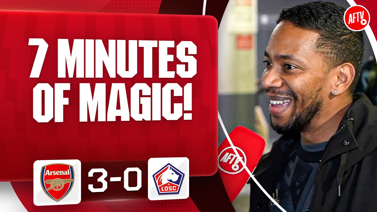 7 Minutes Of MAGIC! | Arsenal 3-0 LOSC Lille