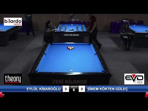 EYLÜL KİBAROĞLU & SİNEM KÖKTEN GÜLEÇ Bilardo Maçı - 