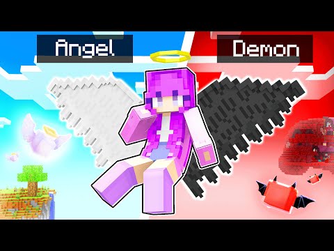 Aphmau (Parody) - Playing Minecraft As A Half ANGEL Half DEMON!