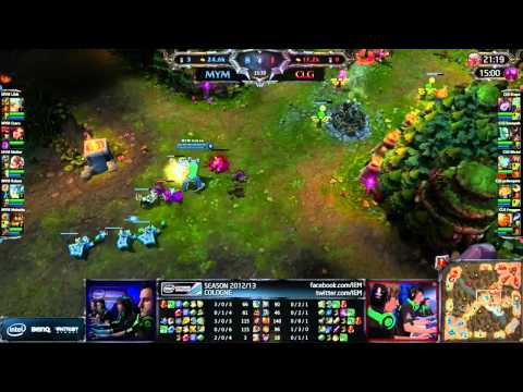 LoL IEM Cologne CLG.EU vs MYM [Game 1]