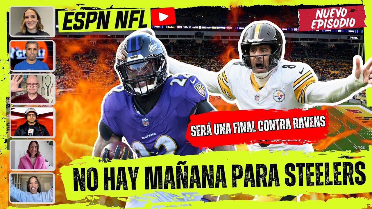 STEELERS SE JUEGAN LA TEMPORADA en la ÚLTIMA SEMANA vs RAVENS POR CULPA de ELLOS MISMOS | ESPN NFL