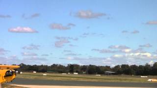 preview picture of video 'Incredible Gloster Meteor Jet Fighter flying at Temora NSW'