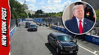 Trump Takes First Lap At Freedom 250 Grand Prix In Washington, DC