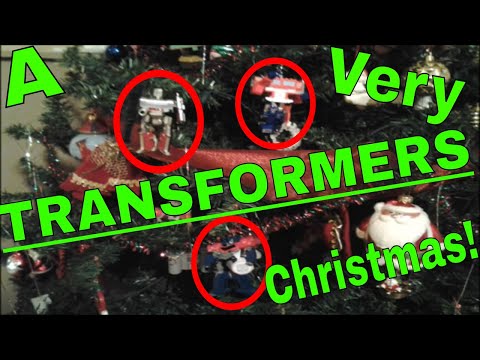 A Very Merry Transformers Christmas Stop -Motion