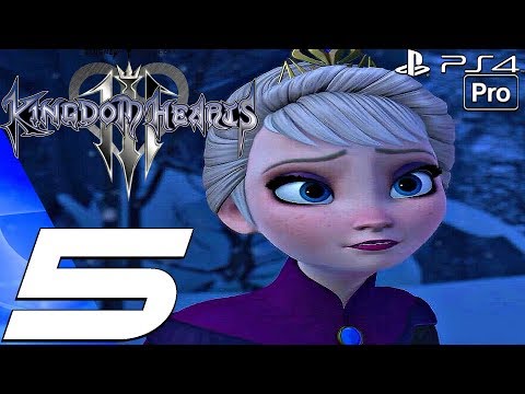 Kingdom Hearts 3 - Gameplay Walkthrough Part 5 - Frozen World (Full Game) PS4 PRO