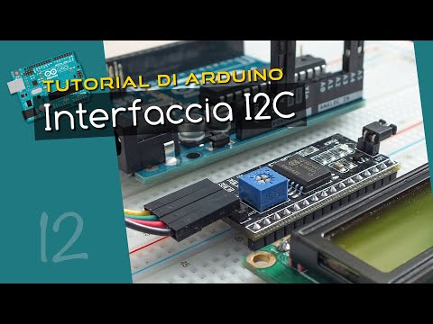 Arduino Tutorial ITA 12: Using the I2C Interface for the LCD Display