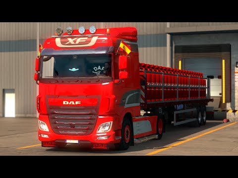 Euro Truck Simulator 2 | Mods | DAF XF Euro 6 Reworked v 1.8 [Schumi] [1.28]