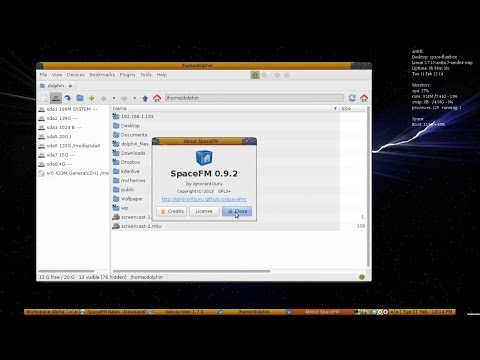 AntiX 13 Stable - Update to SpaceFM