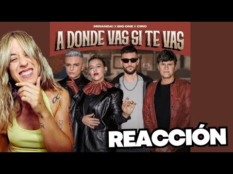 REACCIÓN A A DONDE VAS SI TE VAS | CROSSOVER #6 BIG ONE, CIRO Y MIRANDA