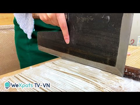 TÌM HIỂU NGAY cách làm MÌ SOBA của Nghệ Nhân Nhật Bản|WeXpats TV