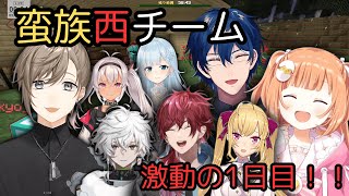 【にじマイクラ占領戦1日目】叶の占領戦1日目を、ルールも含めて総まとめ！【叶/レオス・ヴィンセント/雲母たまこ/にじさんじ切り抜き/にじマイクラ占領戦】