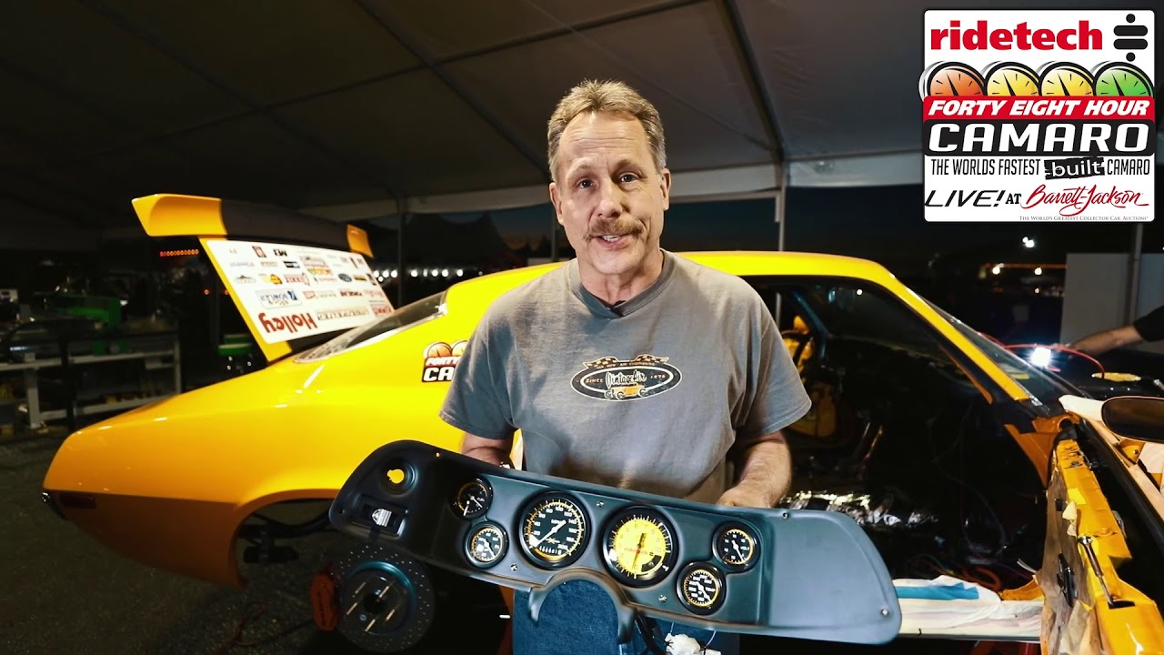 Classic Instruments Gauges in the #48HourCamaro