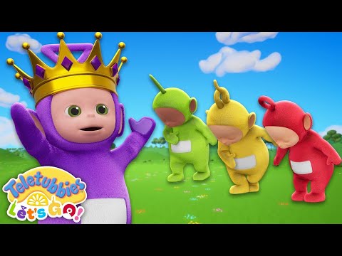 KING TINKY WINKY! Teletubbies Find A Shiny CROWN | Teletubbies | WildBrain Zigzag