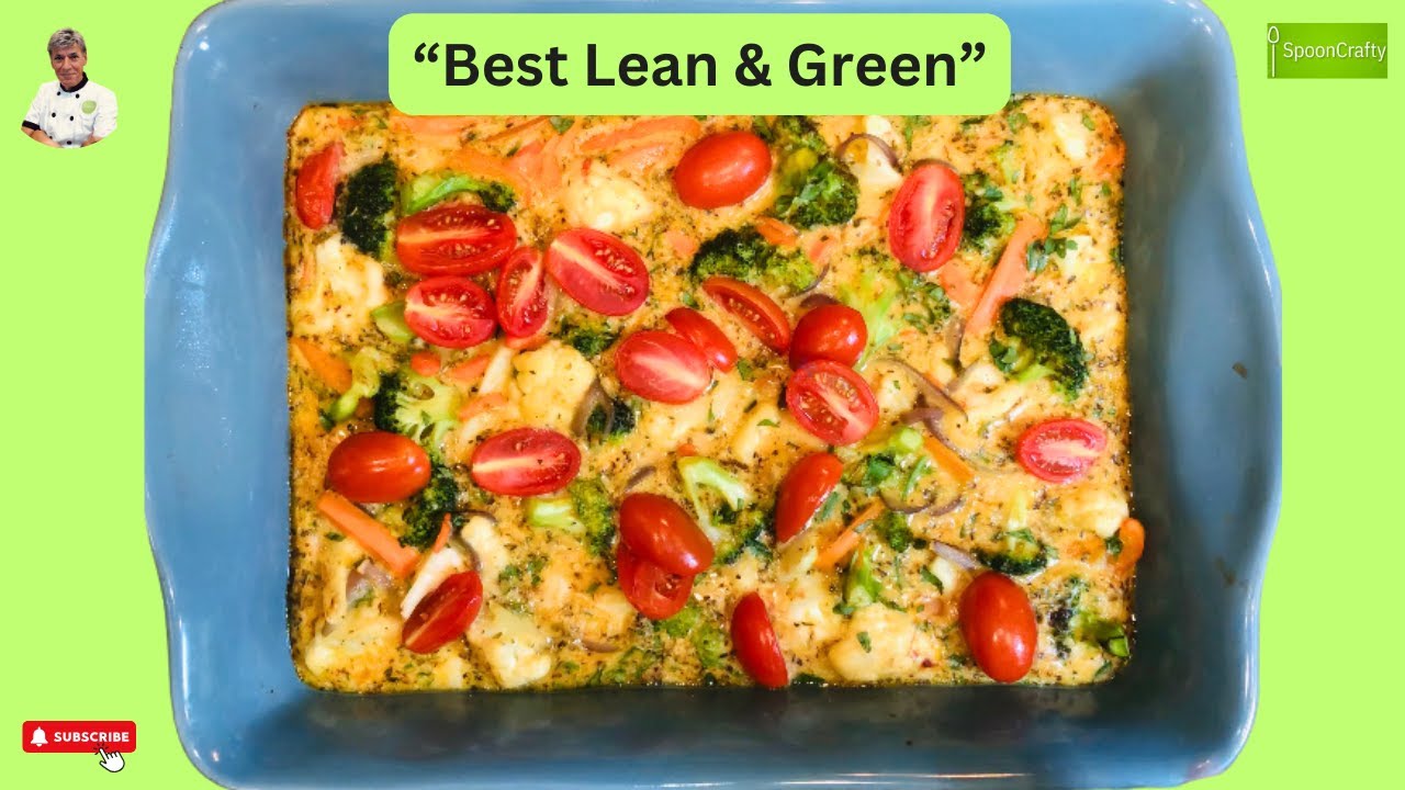 How to make the best mediterranean broccoli cauliflower casserole for weight loss! Vegan recipes