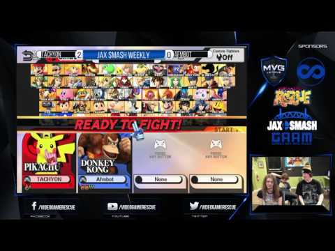 JSW 2/11/16 - Tachyon(Pikachu) Vs. Afmbot(DK) GF