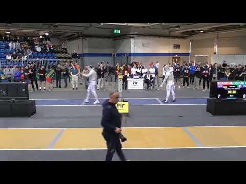 Budapest World Cup 2023 SMS - L64 - Matyas Szabo GER v Pietro Torre ITA