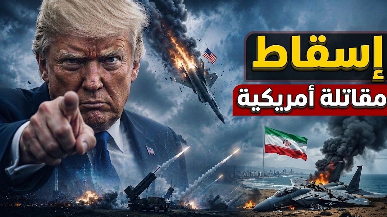 ايران تُسقط مقاتلة F-15 أمريكية بصاروخ صيني وترامب يتلاعب بالاتفاق مع ايران