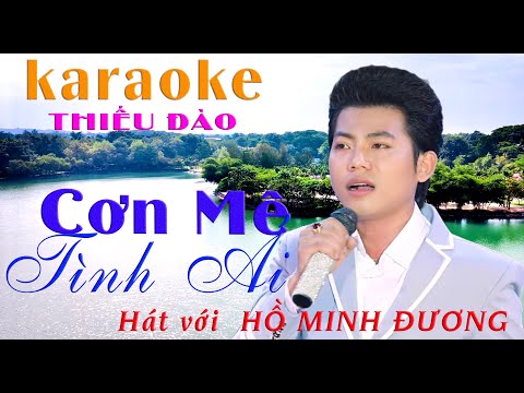 Karaoke Tân cổ: CƠN MÊ TÌNH ÁI (THIẾU ĐÀO ) hát với HỒ MINH ĐƯƠNG