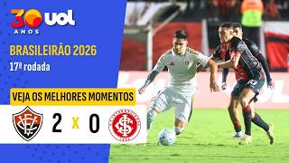 VITÓRIA 2 X 0 INTERNACIONAL | MELHORES MOMENTOS | BRASILEIRÃO