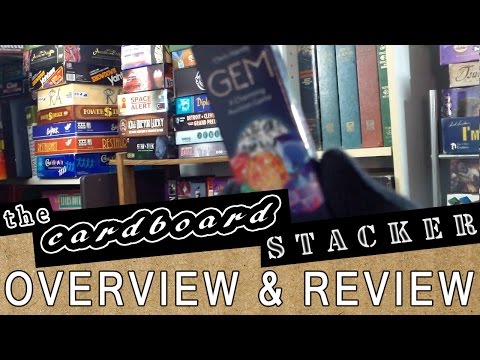 Overview & Review with The Cardboard Stacker - Pack-O-Games 3