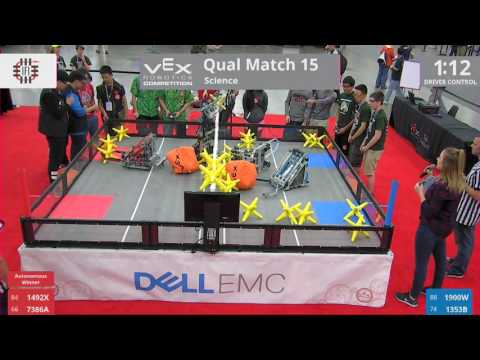 2017 VRC Sci Q15 - 1492X 7386A vs 1900W 1353B - 30 to 16