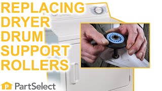 Dryer Troubleshooting: How to Replace Dryer Drum Support Rollers