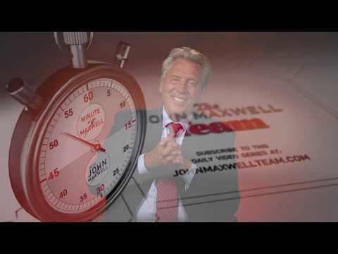 Minute With Maxwell: Watch and Grow - John Maxwell Team