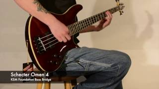 Schecter OMEN-4 - відео 2