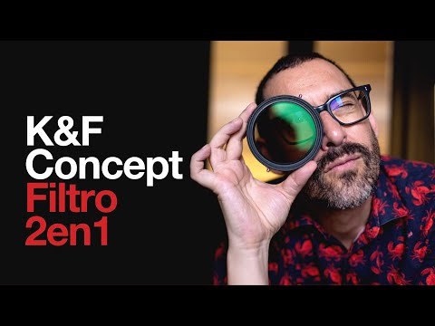 FILTRO 2 en 1 K&F Concept. POLARIZADOR + ND 📸 Y Opinión sobre TRÍPODE ULTRA LIGERO.