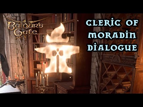 Baldur's Gate 3: Cleric of Moradin Dialogue