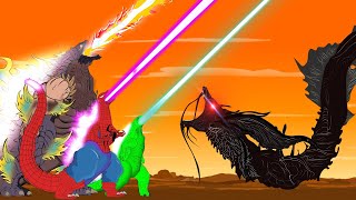 the transfiguration of godzillas atomic breath vs tiamat who is the king of monster radiation