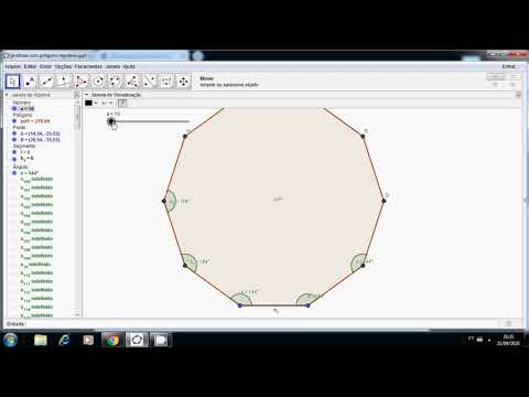 como indentificar os polígonos regulares