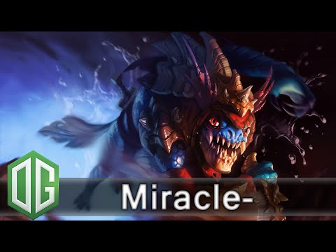 OG.Miracle- Slark Gameplay - Unranked Match - OG Dota 2