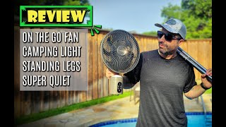 Enhance Your Camping Trip: Portable Outdoor Rechargeable Fan